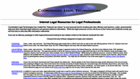 What Coordinatedlegal.com website looked like in 2021 (4 years ago)