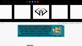 What Gagadaily.com website looked like in 2021 (4 years ago)